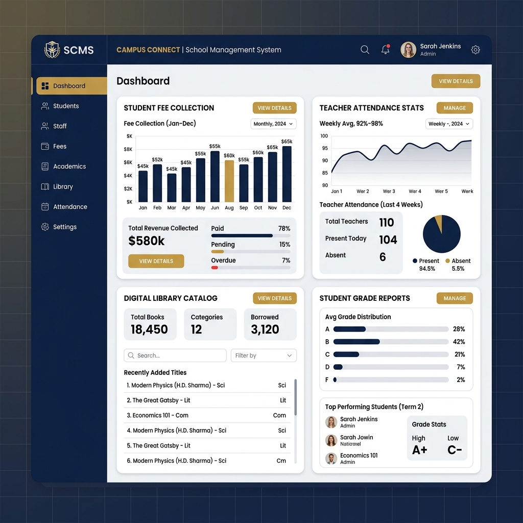 School & Campus ERP Implementation for Agrasen Vidyalaya – School HR, Payroll & Library Management