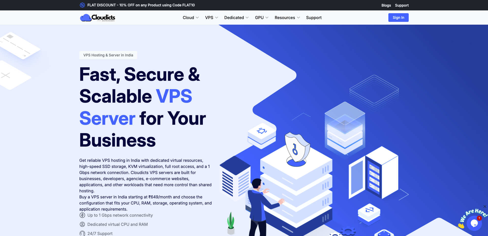 High-Availability VPS Management Engine — Cloudicts.com