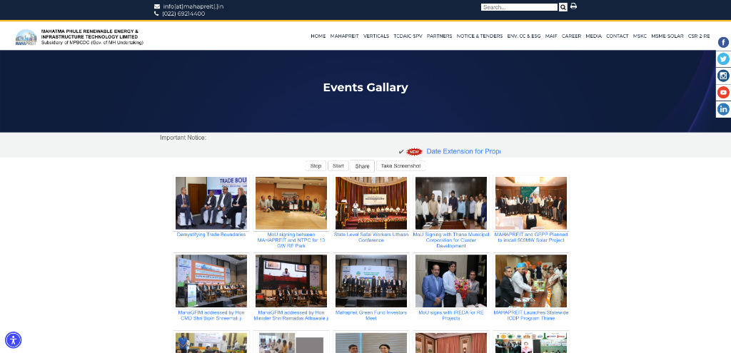 Inter-Agency Collaboration & Green Energy Events Gallery — MAHAPREIT