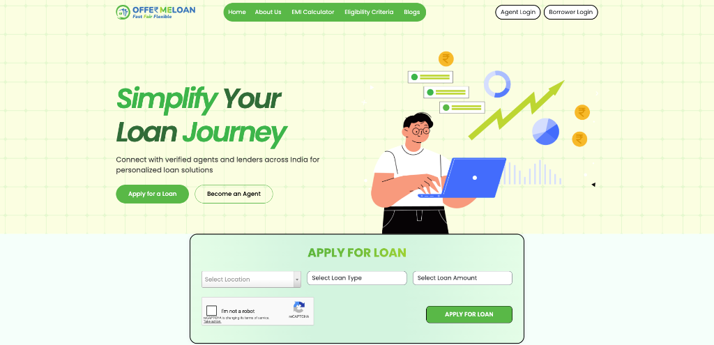Digital Loan Discovery & Quick Eligibility Portal — OfferMeLoan