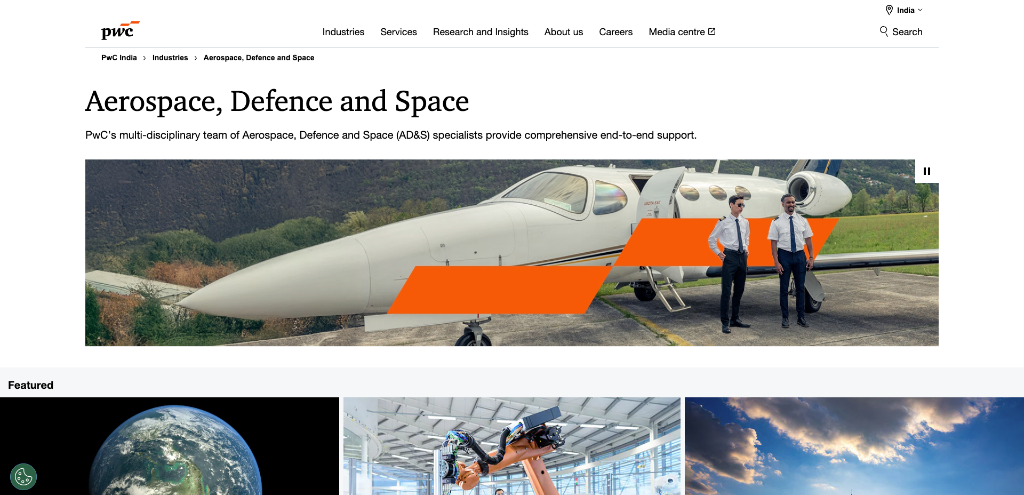 Aerospace, Defence and Space Advisory Practice — PwC