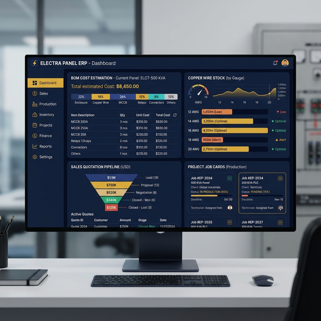 Production & Manufacturing BOM Planning Module